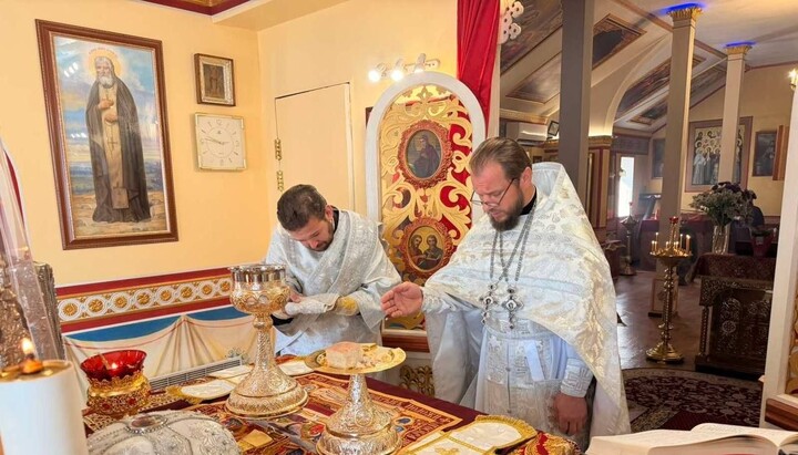 Духовенство УПЦ відслужило панахиду за новомучеником Іоанном Могилевським. Фото: Кам'янська єпархія