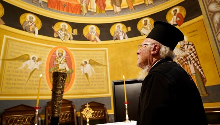 Патриарх Варфоломей в православном центре «Фанарион» в Будапеште. Фото: Orthodoxtimes.com