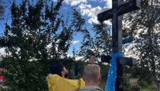 У селищі Бабин на Рівненщині освятили новий поклонний хрест