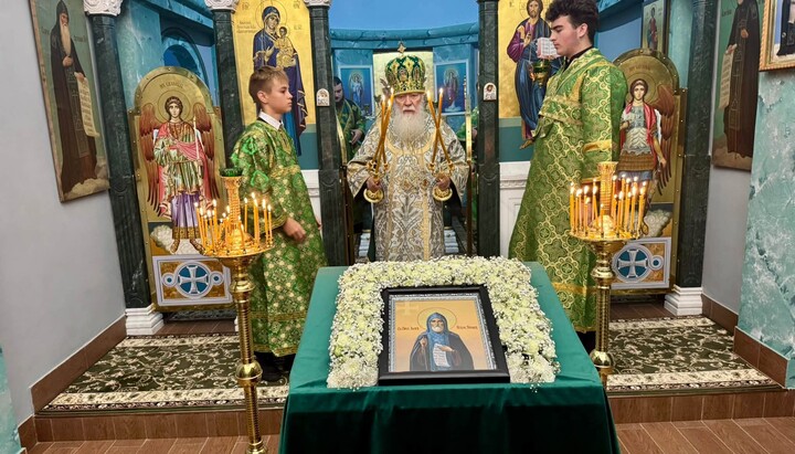 Митрополит Марк у Пантелеймонівській обителі. Фото: Хустська єпархія УПЦ