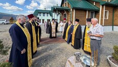 В Хустской епархии освятили место под строительство колокольни