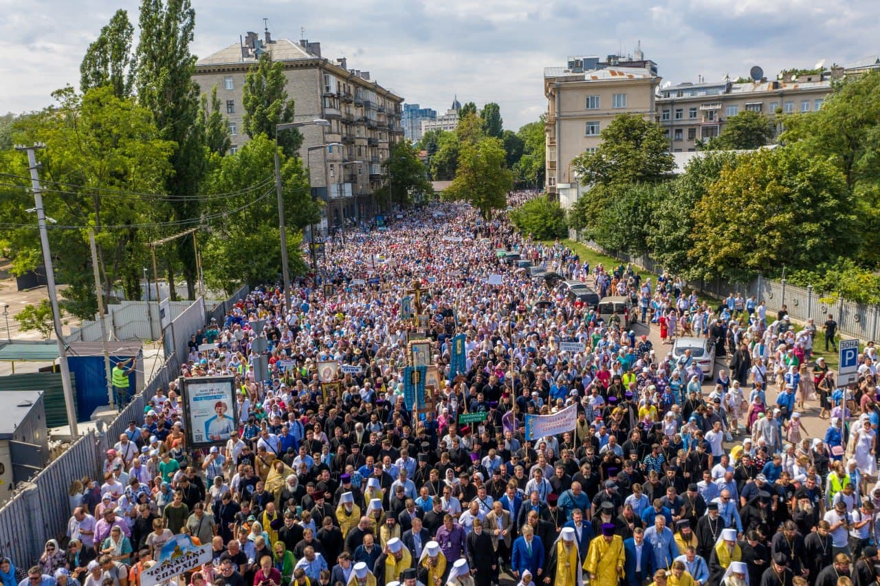 Всеукраинский Крестный ход УПЦ, 2021 г.