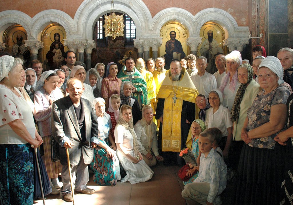 Pastor with community